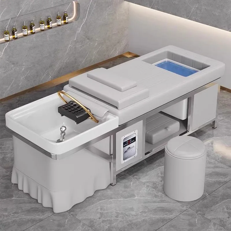 Professional Nail Head Spa Chair Hairdressing Salon Washbasin Treatment Hair Therapy Chairs Stylist Shaving Sedia Beauty Makeup
Professional Nail Head Spa Chair Hairdressing Salon Washbasin Treatment Hair Therapy Chairs Stylist Shaving Sedia Beauty Makeup