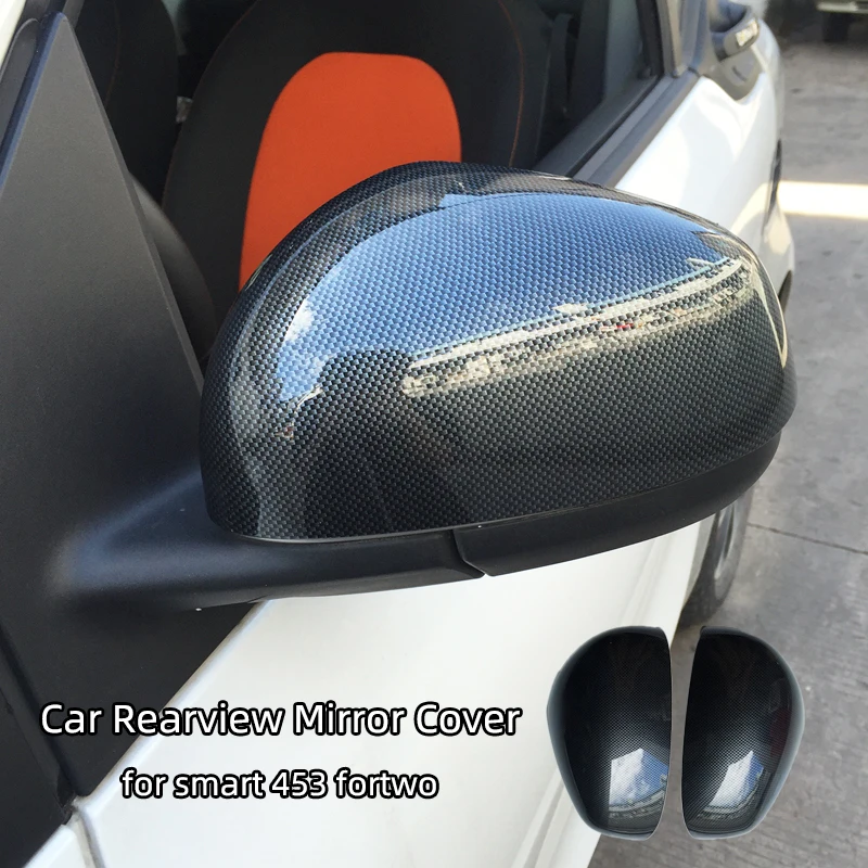 Exterior Car Rearview Mirror Cover Housing Carbon Fiber Style Door Side Mirror Covering Cap Replacement For Smart 453
Exterior Car Rearview Mirror Cover Housing Carbon Fiber Style Door Side Mirror Covering Cap Replacement For Smart 453