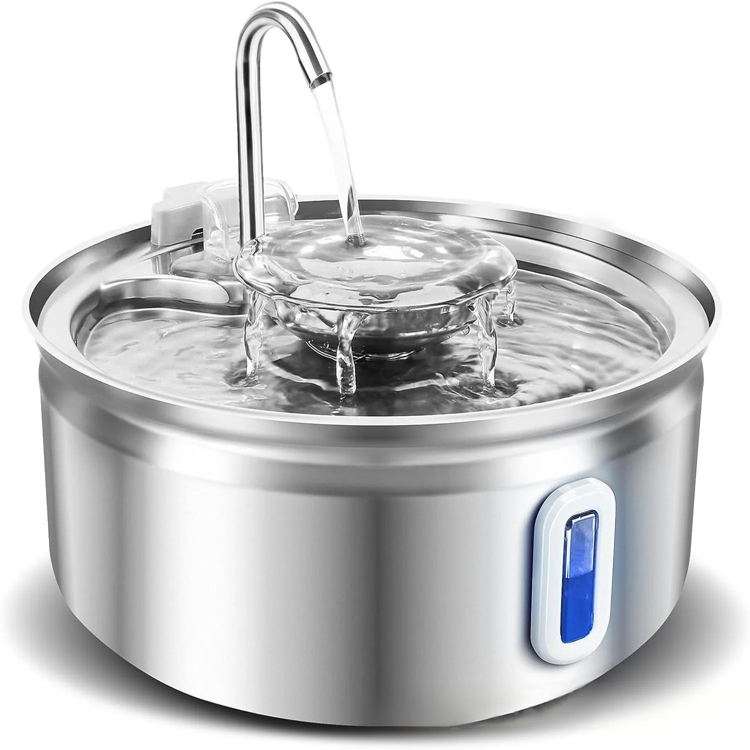 3.2L Cat Water Fountain Circulating Fountain with Triple Filtration System Cat Dog Water Fountain Multiple Pet Drinking Bowls
3.2L Cat Water Fountain Circulating Fountain with Triple Filtration System Cat Dog Water Fountain Multiple Pet Drinking Bowls
