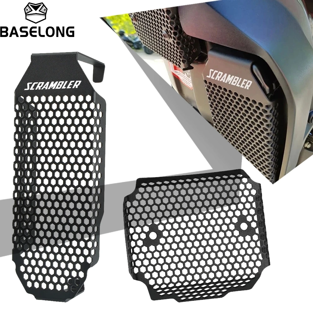 For Ducati Scrambler Cafe Racer/Desert Sled/Mach 2.0 2017-2025 2024 Radiator Grille Guard Motorcycle Oil Cooler Cover Protection
For Ducati Scrambler Cafe Racer/Desert Sled/Mach 2.0 2017-2025 2024 Radiator Grille Guard Motorcycle Oil Cooler Cover Protection