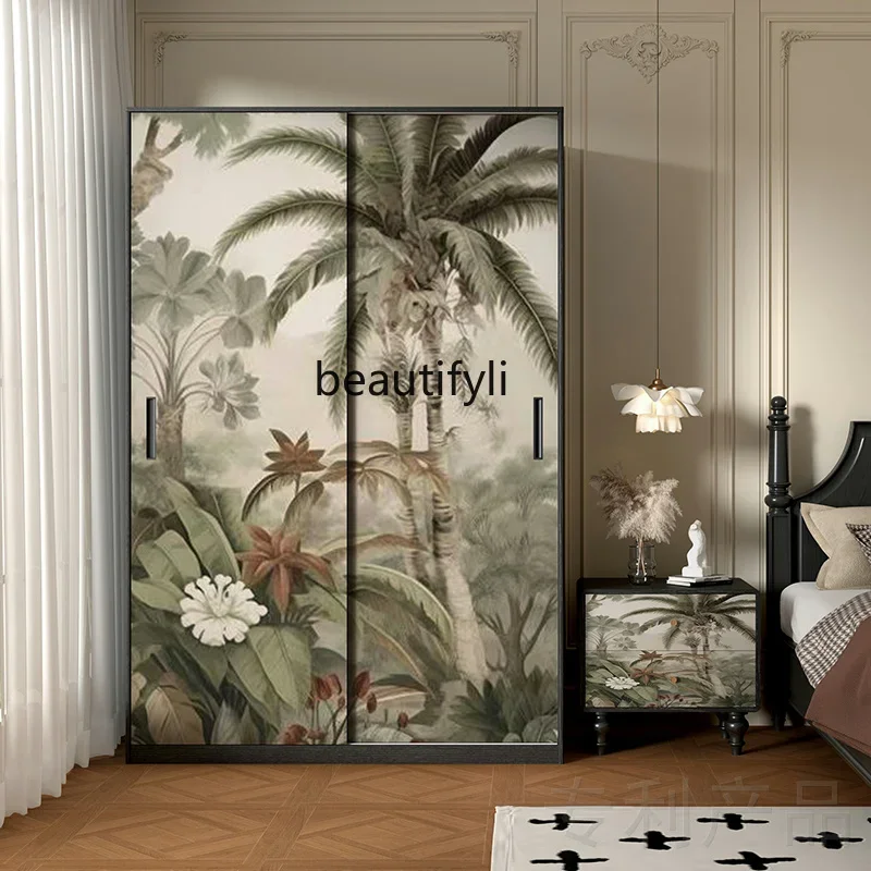 F Solid wood wardrobe cream storage cabinet bedroom wall floor-to-ceiling wardrobe locker
F Solid wood wardrobe cream storage cabinet bedroom wall floor-to-ceiling wardrobe locker