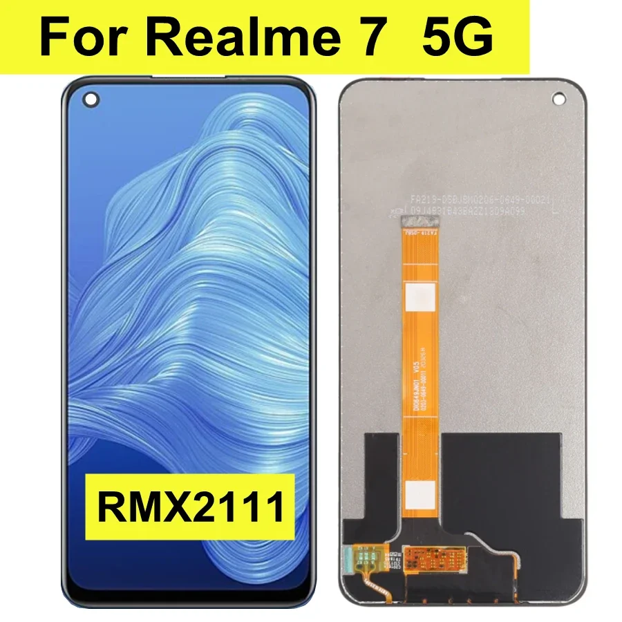 6,5 "тестировано для Realme 7 5G RMX2111, ЖК-дисплей, сенсорный экран с дигитайзером в сборе, замена для Realme 7 5G, ЖК-дисплей
6,5 "тестировано для Realme 7 5G RMX2111, ЖК-дисплей, сенсорный экран с дигитайзером в сборе, замена для Realme 7 5G, ЖК-дисплей