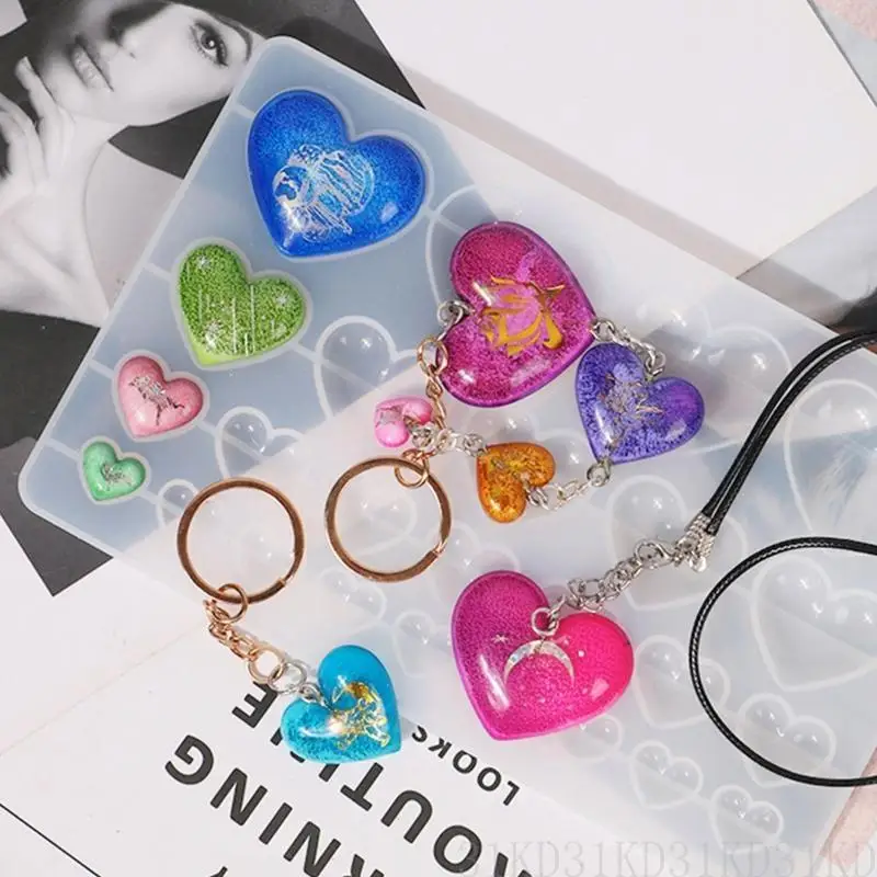 31KD DIY Love Patch Keychain Silicone Epoxy Mold DIY Ornaments Pendant Jewelry Crafting Mould for Valentine Love Gift
31KD DIY Love Patch Keychain Silicone Epoxy Mold DIY Ornaments Pendant Jewelry Crafting Mould for Valentine Love Gift