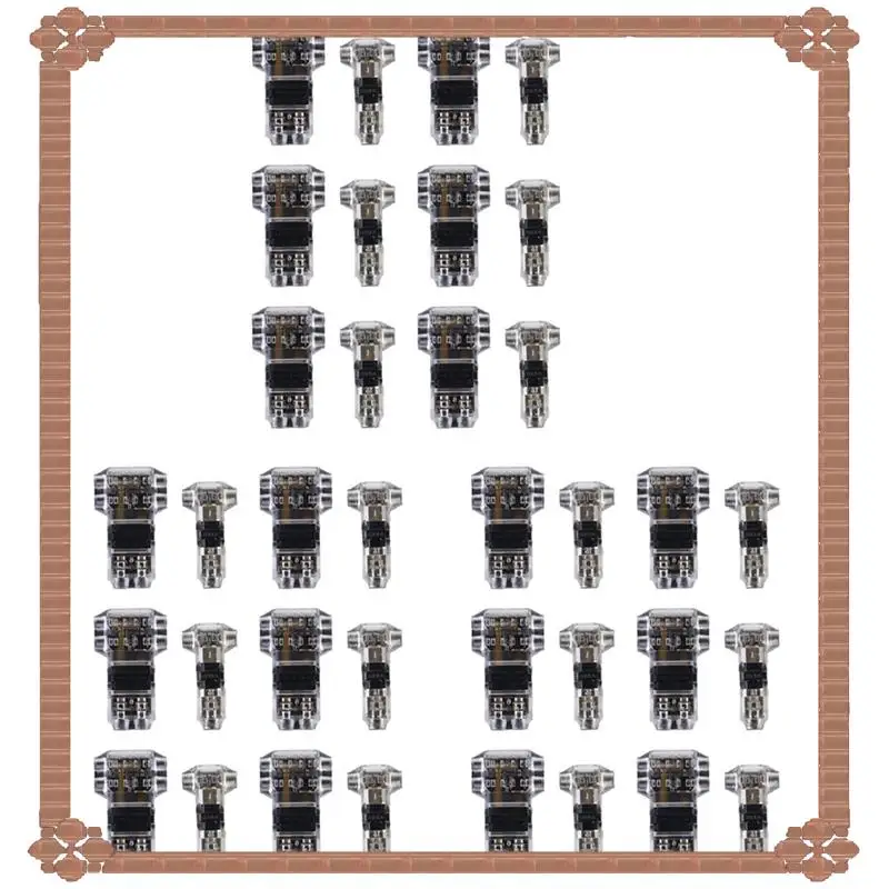 24-часовая доставка Т-образные соединители для проводов 14-18 AWG, комбинированные 3-контактные разъемы для проводов без зачистки проводов, разъемы для сращивания проводов 
24-часовая доставка Т-образные соединители для проводов 14-18 AWG, комбинированные 3-контактные разъемы для проводов без зачистки проводов, разъемы для сращивания проводов