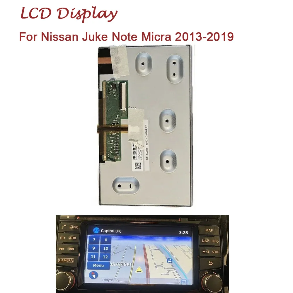 5.8 inch LCD Display for Nissan Juke Note Micra 2013-2019 Head Unit Nav Radio GPS Touch Screen Digitizer Repair 7612033033
5.8 inch LCD Display for Nissan Juke Note Micra 2013-2019 Head Unit Nav Radio GPS Touch Screen Digitizer Repair 7612033033