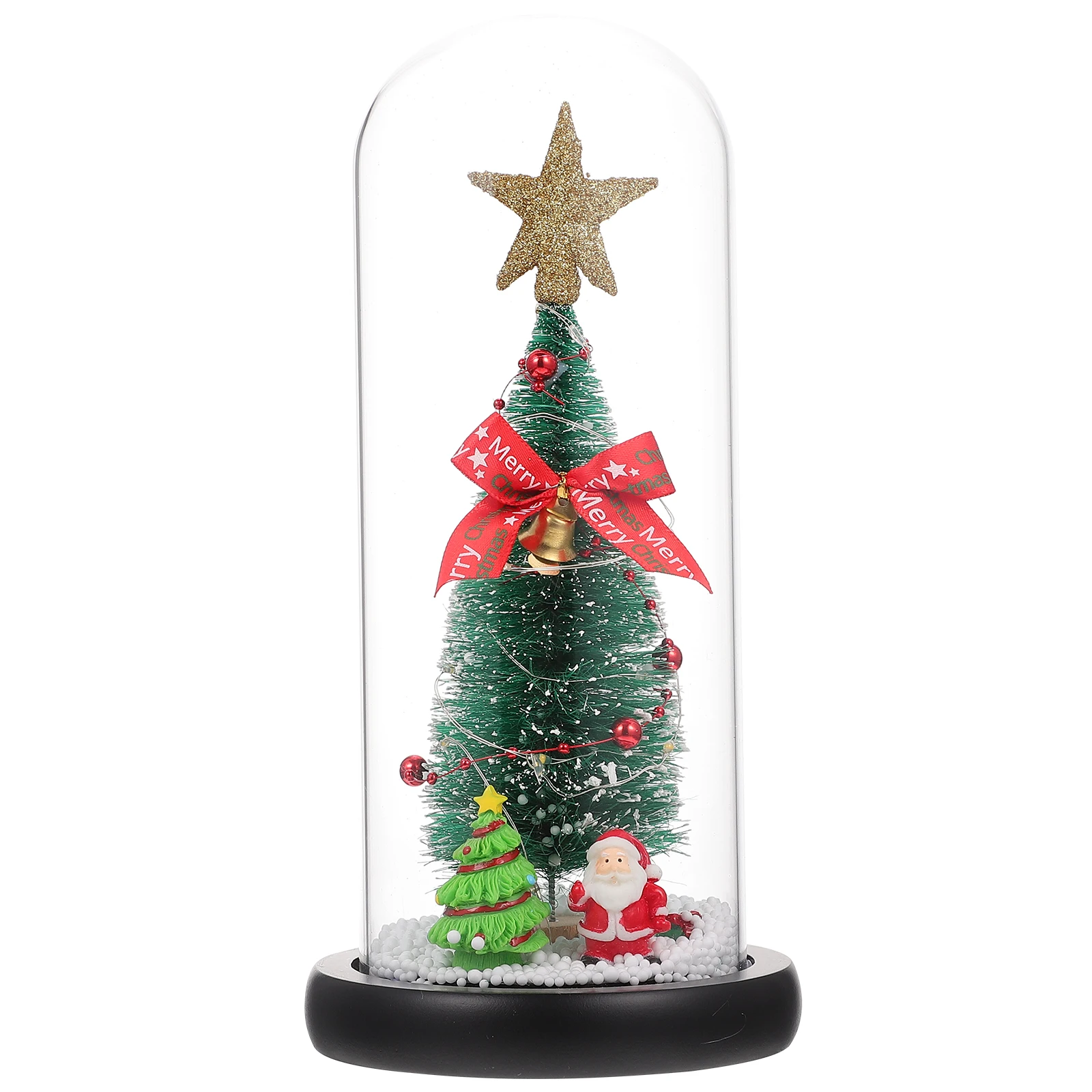 Mini Christmas Tree LED Lights Glass Luminous Desktop Adornment Creative Xmas Decor Festive Atmosphere Gifts Toy
Mini Christmas Tree LED Lights Glass Luminous Desktop Adornment Creative Xmas Decor Festive Atmosphere Gifts Toy