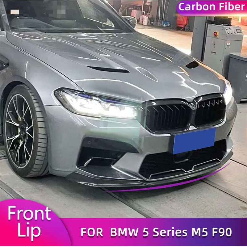 For BMW 5 Series M5 F90 Sedan 4-Door 2021 2022 Car Front Bumper Lip Spoiler Racing Front Lip Chin Apron Body Kit Carbon Fiber
For BMW 5 Series M5 F90 Sedan 4-Door 2021 2022 Car Front Bumper Lip Spoiler Racing Front Lip Chin Apron Body Kit Carbon Fiber