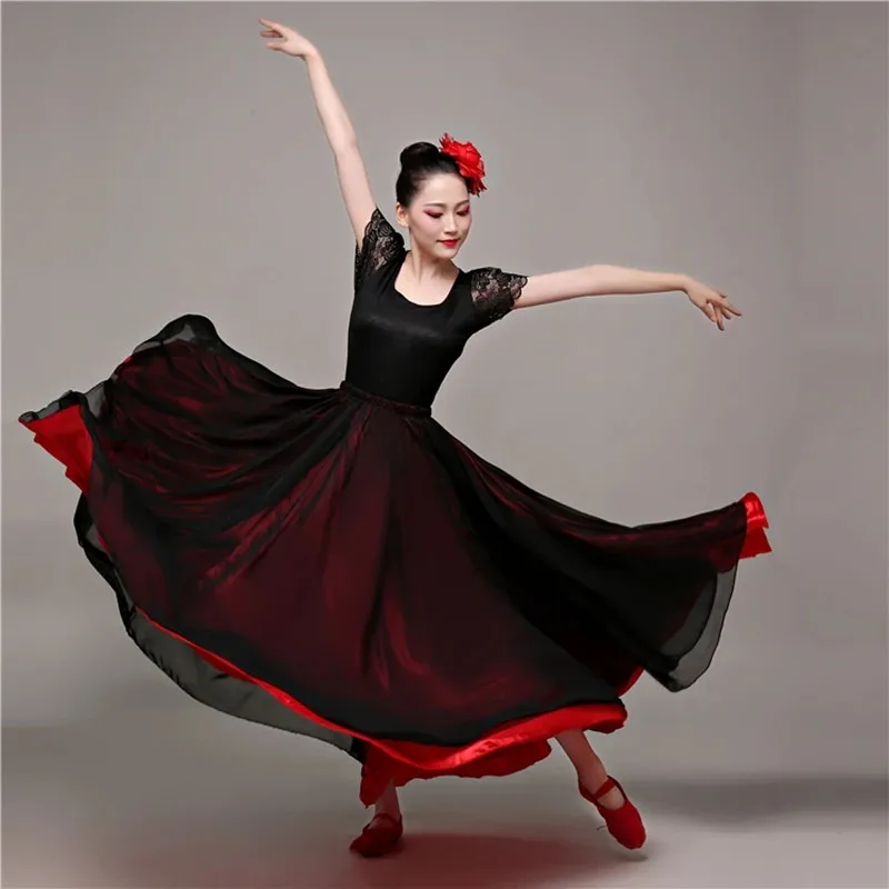 Flamenco Dance Skirts Latin Bullfighting Spanish Skirt Adult Women Practice Dance Clothing Performance Stage Opening Dance
Flamenco Dance Skirts Latin Bullfighting Spanish Skirt Adult Women Practice Dance Clothing Performance Stage Opening Dance