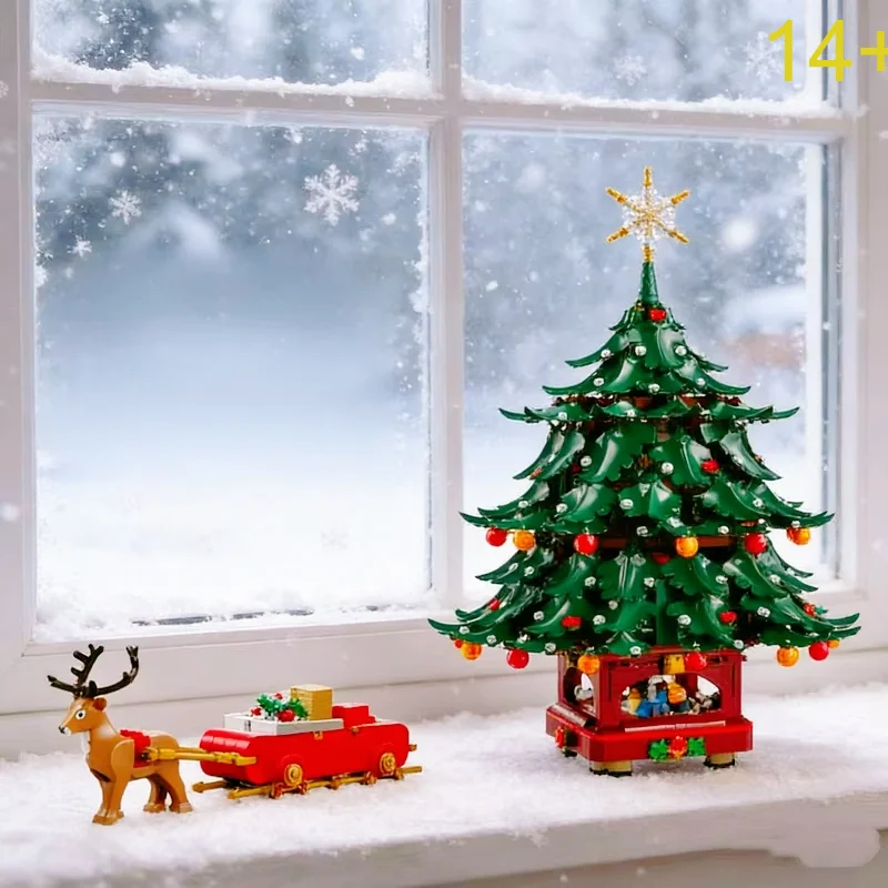 In Stock New Christmas Tree Building Blocks Model Xmas Home Decor MOC-41843 Assembly Toys For Adults Kids Party Birthday Gift
In Stock New Christmas Tree Building Blocks Model Xmas Home Decor MOC-41843 Assembly Toys For Adults Kids Party Birthday Gift