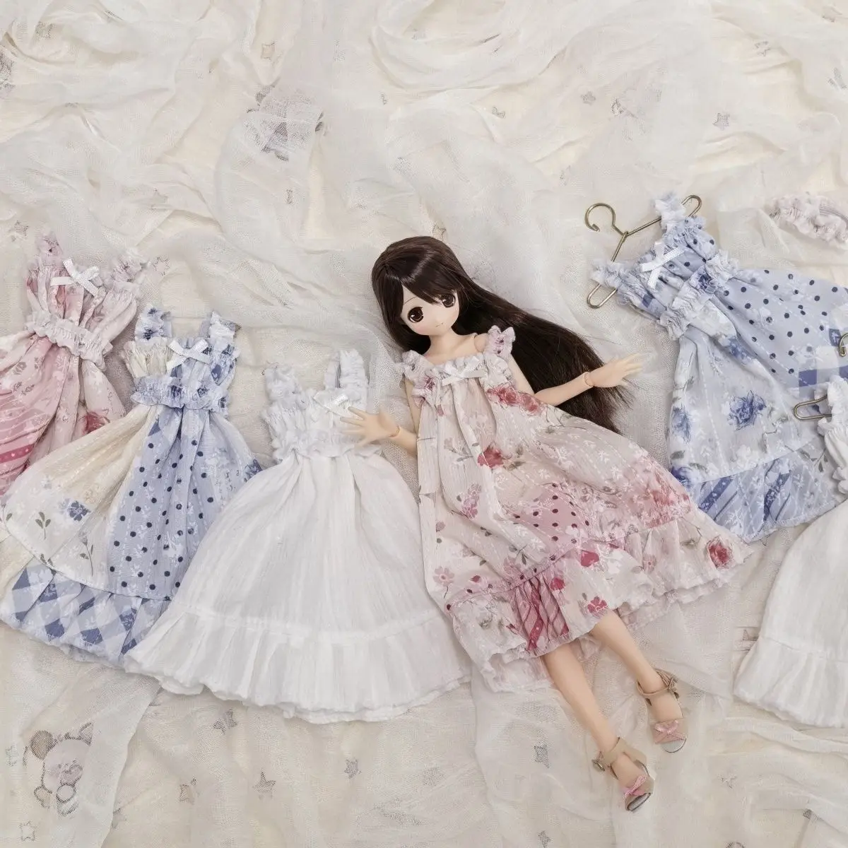 1/6 1/4 1/3 Doll's Clothes for Azone Doll, Ob24, 45/60cm Bjd Doll Camisole Lace Dress Nightgown Toys Doll Accessories, No Doll
1/6 1/4 1/3 Doll's Clothes for Azone Doll, Ob24, 45/60cm Bjd Doll Camisole Lace Dress Nightgown Toys Doll Accessories, No Doll