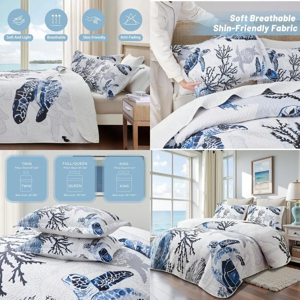 Морское пляжное одеяло королевского размера с 2 шамами, покрытием в океане, рисунком синей морской черепахи, летнее постельное белье, 96x106 дюймов.
Морское пляжное одеяло королевского размера с 2 шамами, покрытием в океане, рисунком синей морской черепахи, летнее постельное белье, 96x106 дюймов.