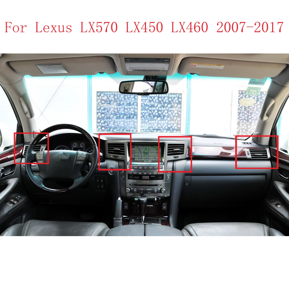 HAOCHEN Air Conditioning Vent For Lexus LX570 LX450 LX460 2007-2017 Dashboard Air Outlet Penal Air conditioner Outlet Ruili404
HAOCHEN Air Conditioning Vent For Lexus LX570 LX450 LX460 2007-2017 Dashboard Air Outlet Penal Air conditioner Outlet Ruili404