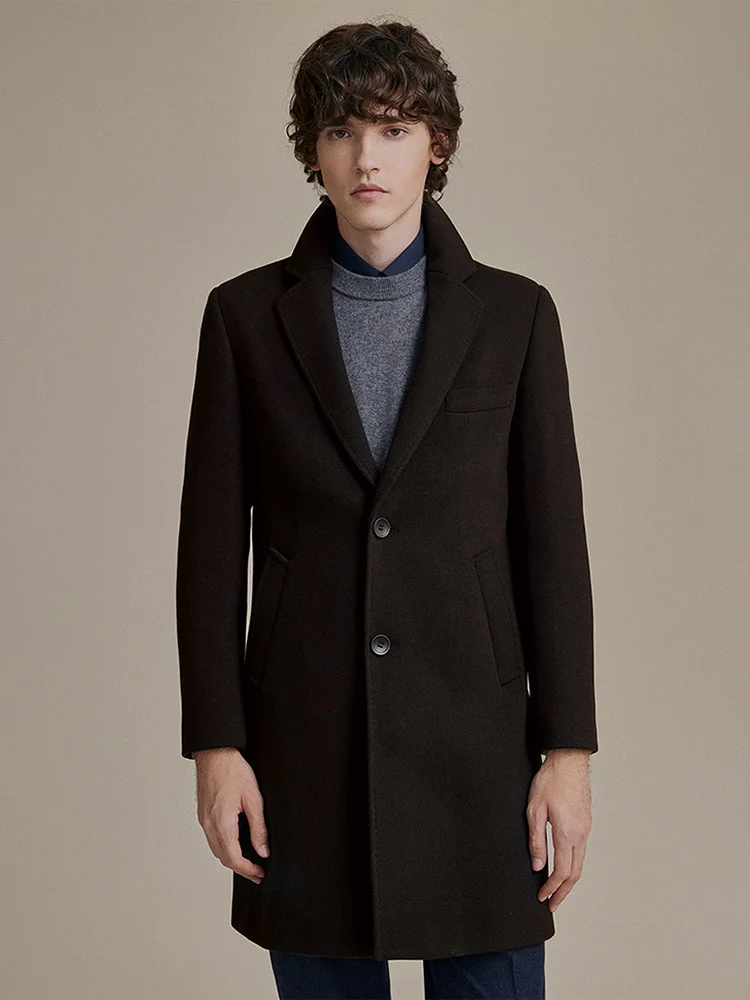 40% Wool Men Long Jackets Deep Brown Luxury Thick Woolen Winter Warm Windbreaker Fashion Businessman Christmas Party Wear 52
40% Wool Men Long Jackets Deep Brown Luxury Thick Woolen Winter Warm Windbreaker Fashion Businessman Christmas Party Wear 52