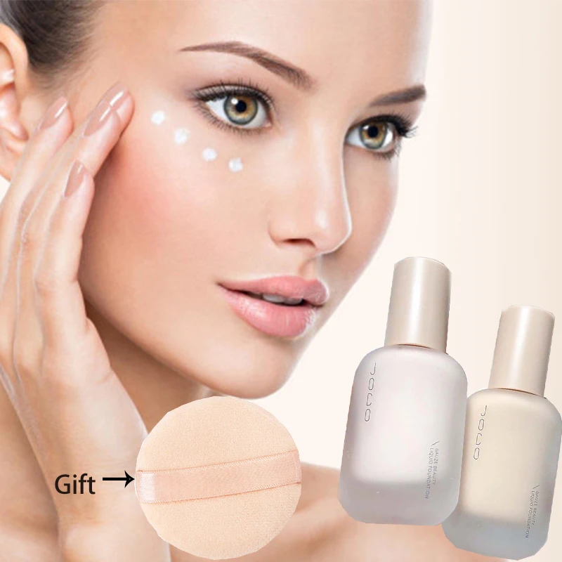 JOCO Light Gauze Skin Beautifying Liquid Foundation Oil control Skin repairing Lotion Concealer Waterproof BB cream Skin care
JOCO Light Gauze Skin Beautifying Liquid Foundation Oil control Skin repairing Lotion Concealer Waterproof BB cream Skin care
