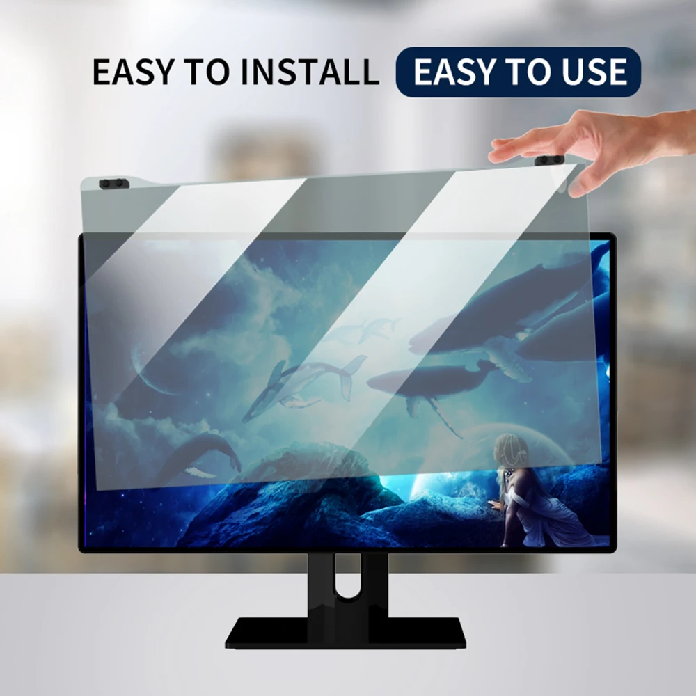Computer Screen Protector Eye Film Anti-Reflection 16:9 20-32in High Clear Hanging Acrylic Eye Blue Light Anti-Reflection
Computer Screen Protector Eye Film Anti-Reflection 16:9 20-32in High Clear Hanging Acrylic Eye Blue Light Anti-Reflection
