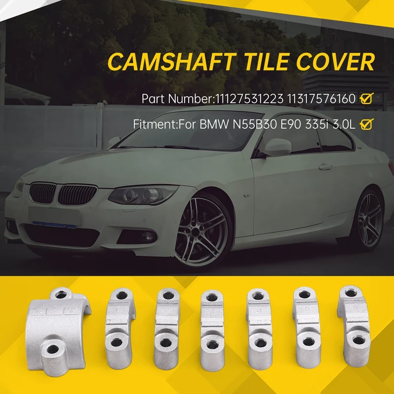 11317576160 Intake Camshaft Rod Bearing Cap Camshaft Tile Cover For BMW N55 B30 E90 335I 3.0L 11127531223 Tile Cover
11317576160 Intake Camshaft Rod Bearing Cap Camshaft Tile Cover For BMW N55 B30 E90 335I 3.0L 11127531223 Tile Cover