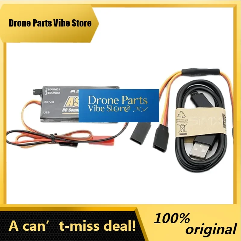 DronePASSAN AS30 SIMULATED ENGINE & TURBINE SOUNDS SYSTEM RC Sound Module Speaker 2-6S For RC Electric Plane & Jet
DronePASSAN AS30 SIMULATED ENGINE & TURBINE SOUNDS SYSTEM RC Sound Module Speaker 2-6S For RC Electric Plane & Jet