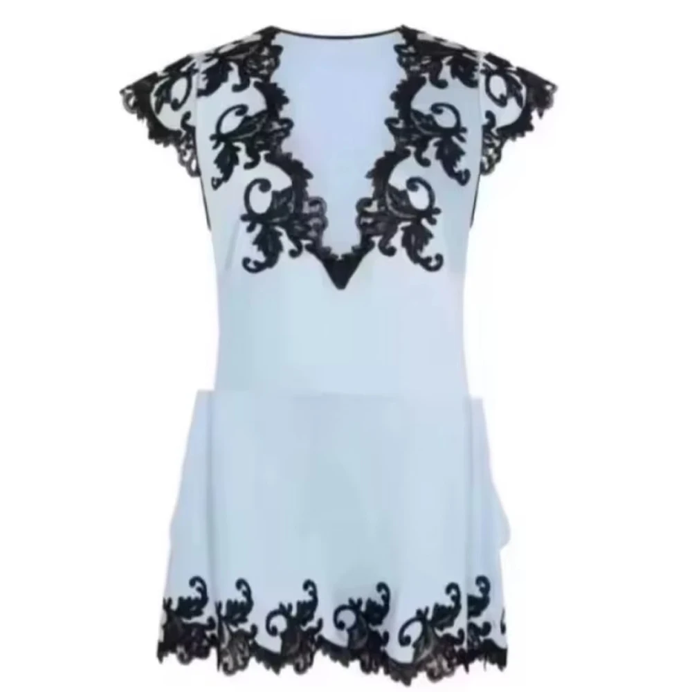 Elegant Jersey Evening Dress Sexy Lace Cocktail Dresses
Elegant Jersey Evening Dress Sexy Lace Cocktail Dresses