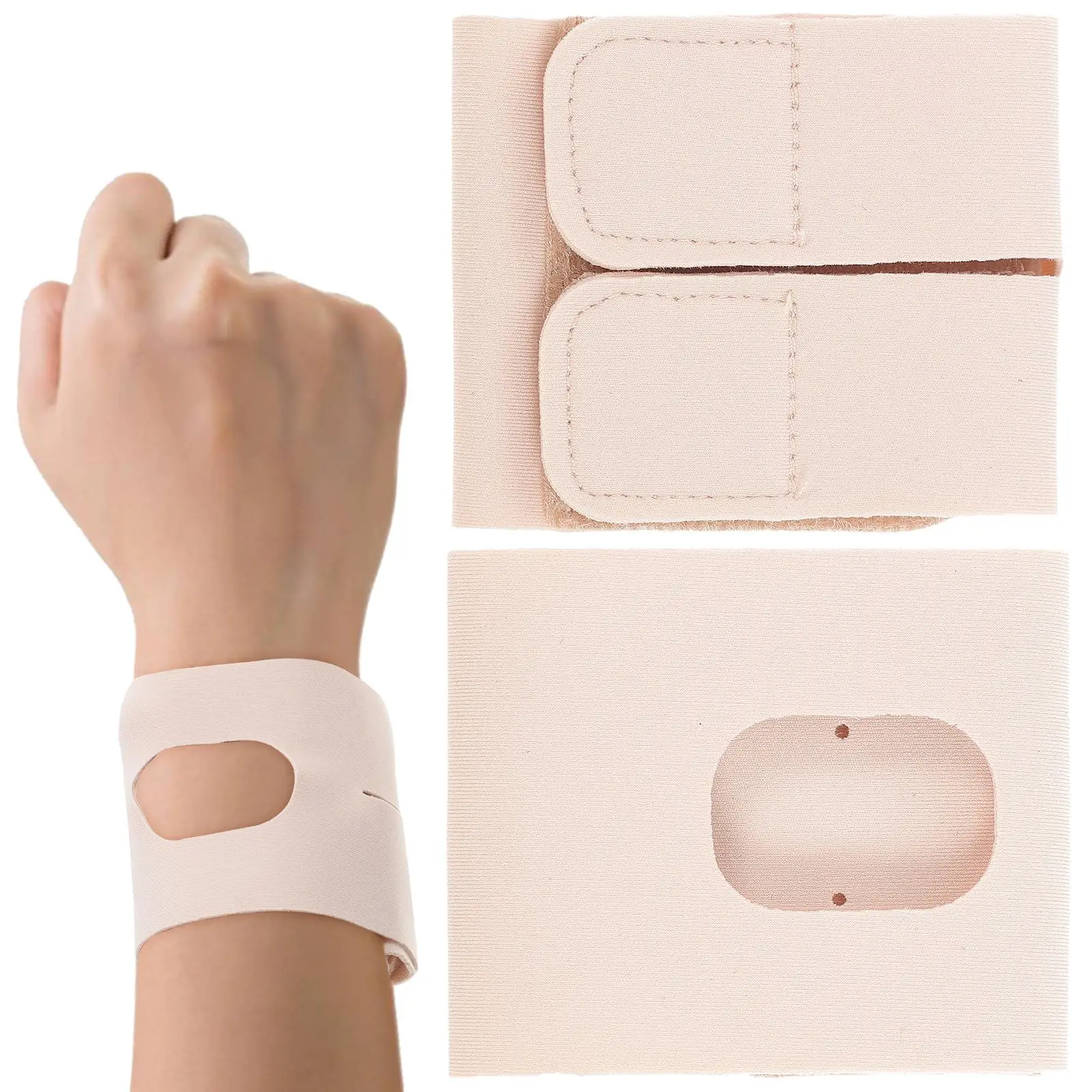 2 Pcs Sports Wristband Breathable Adjustable Protector Carpal Tunnel Brace for Yoga Running Fitness Elastic Wrist Support
2 Pcs Sports Wristband Breathable Adjustable Protector Carpal Tunnel Brace for Yoga Running Fitness Elastic Wrist Support