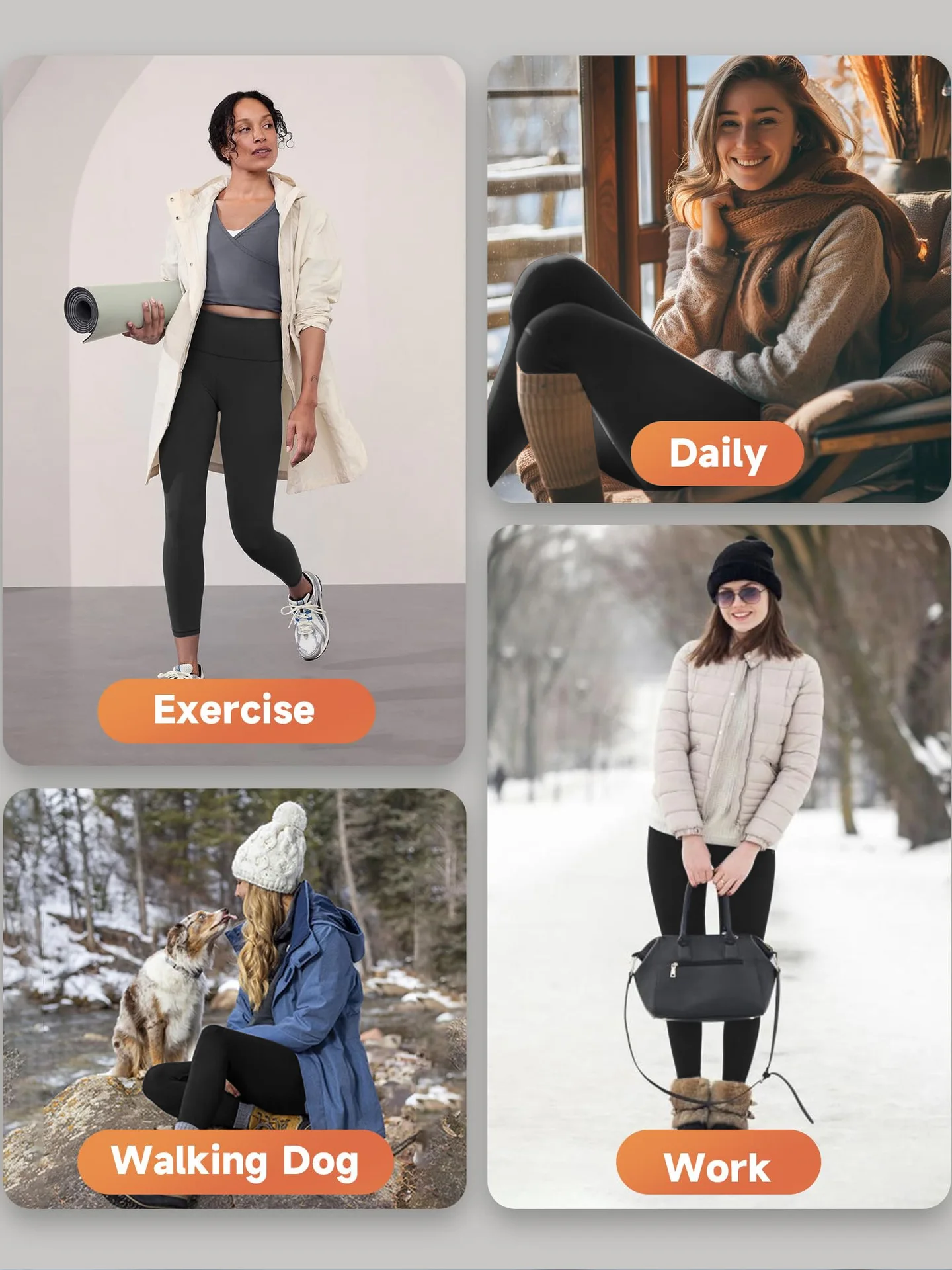 plus Size Women's Fleece-Lined High-Waisted Leggings Tummy Control Yoga Pants Autumn Winter Butt-Lifting Effect
plus Size Women's Fleece-Lined High-Waisted Leggings Tummy Control Yoga Pants Autumn Winter Butt-Lifting Effect