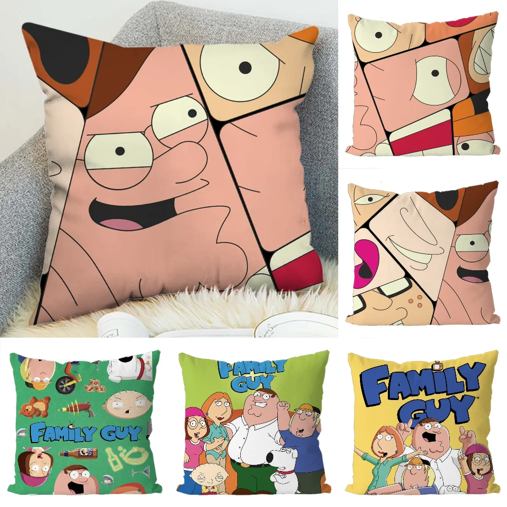 Pillow Covers Decorative F-Family Guy Sofa Pillowcase 50x50 Ornamental Pillows for Living Room Cushions Cover Pillowcases 40x40
Pillow Covers Decorative F-Family Guy Sofa Pillowcase 50x50 Ornamental Pillows for Living Room Cushions Cover Pillowcases 40x40