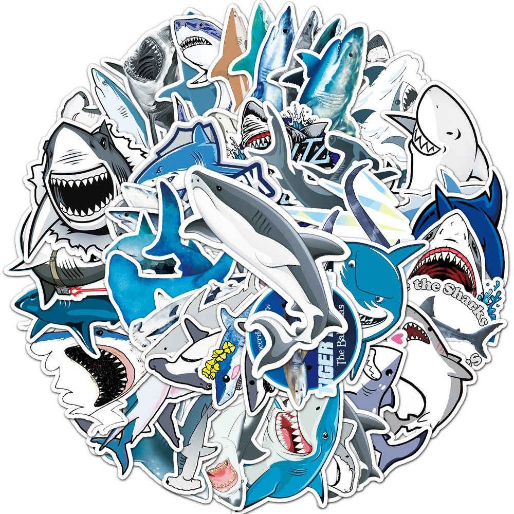 10/30/50pcs Cool Shark Cartoon Stickers Decal DIY Phone Case Stationery Guitar Motorcycle Car Waterproof Fun Classic Toy Sticker
10/30/50pcs Cool Shark Cartoon Stickers Decal DIY Phone Case Stationery Guitar Motorcycle Car Waterproof Fun Classic Toy Sticker
