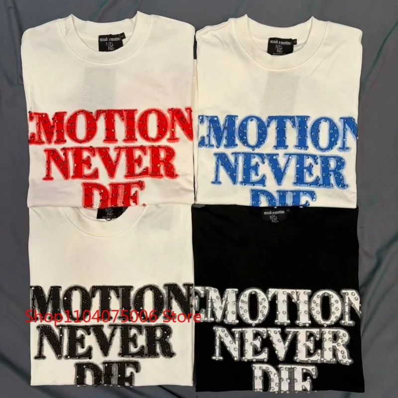 New MIXED EMOTION Distressed Rhinestone T-Shirt Men Summer 2025 Fashion Short Sleeve Tee Trendy Graphic Top
New MIXED EMOTION Distressed Rhinestone T-Shirt Men Summer 2025 Fashion Short Sleeve Tee Trendy Graphic Top