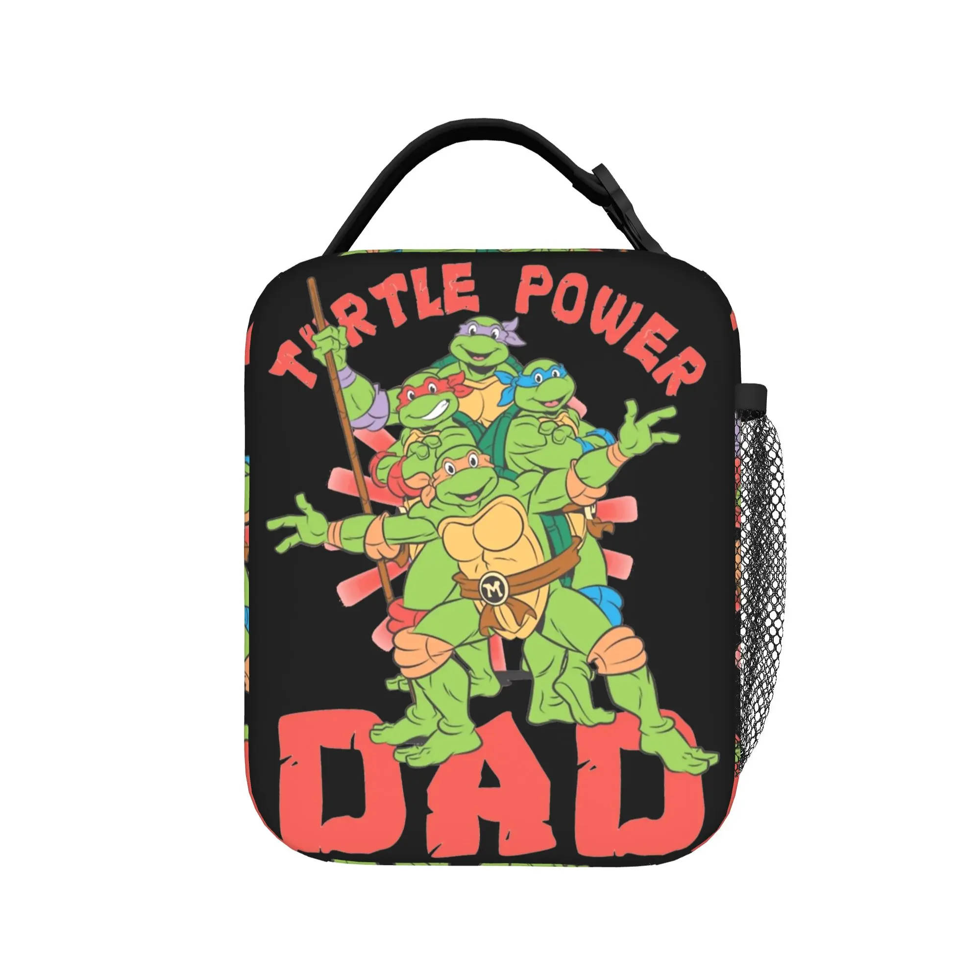 Teenage Turtles Dad Turtle Power Insulated Lunch Bag Thermal Bag Meal Container ninja turtles Tote Lunch Box Bento Pouch
Teenage Turtles Dad Turtle Power Insulated Lunch Bag Thermal Bag Meal Container ninja turtles Tote Lunch Box Bento Pouch