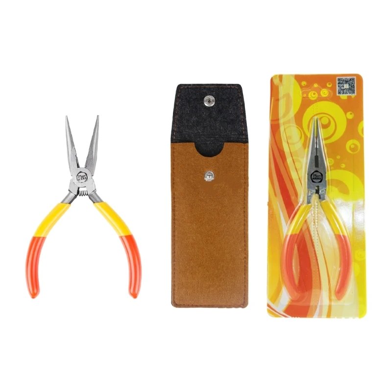 M17D 4.5 Inch Needle Nose Pliers Spring Loaded Pliers Serrated Jaw Pliers Repair Tool
M17D 4.5 Inch Needle Nose Pliers Spring Loaded Pliers Serrated Jaw Pliers Repair Tool