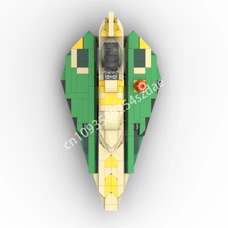 321pcs MOC Kit Fisto's Delta 7 Aethersprite-class Starfighter Star Battle Building Blocks Educational Constructing Birthday
321pcs MOC Kit Fisto's Delta 7 Aethersprite-class Starfighter Star Battle Building Blocks Educational Constructing Birthday