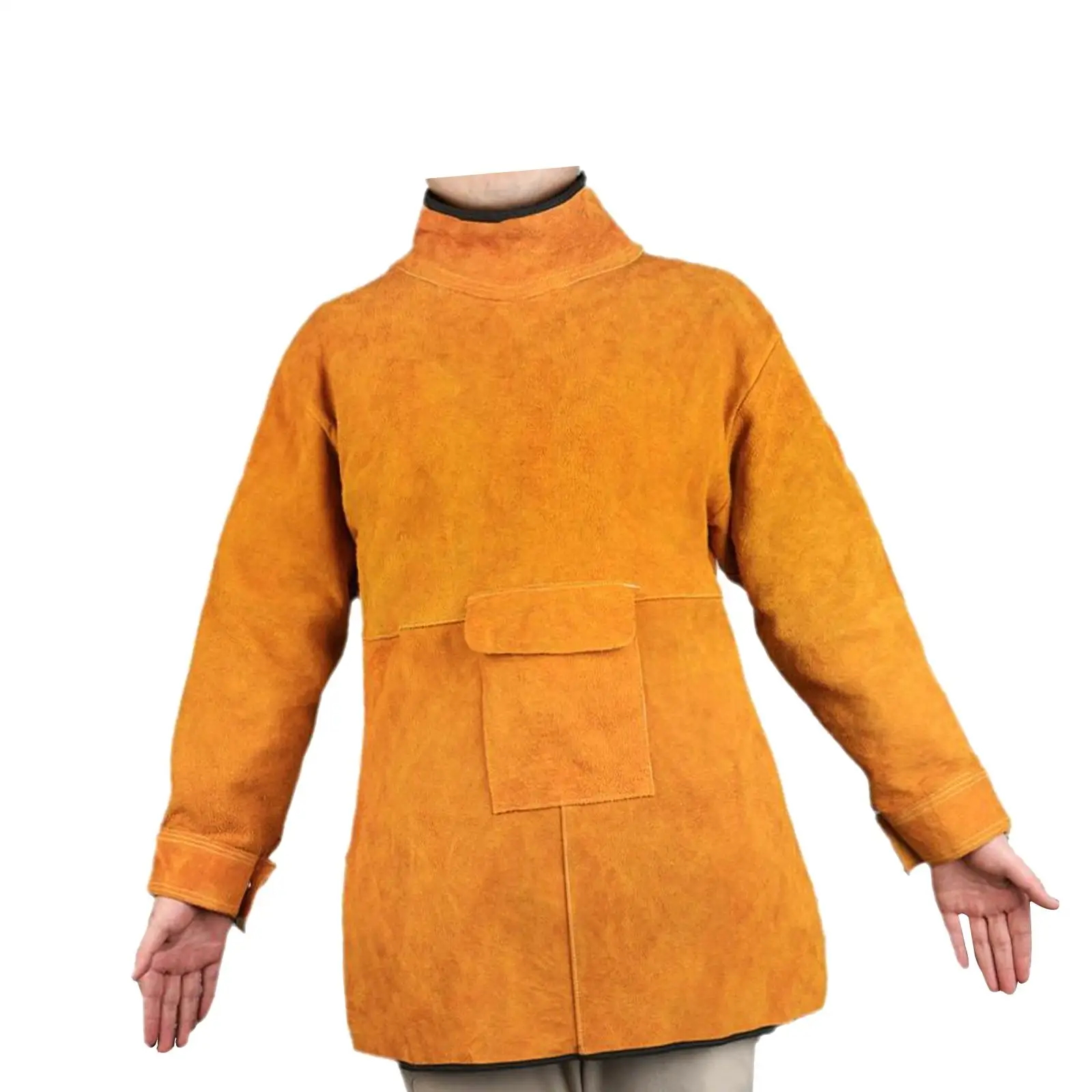 Welding Jacket, Welding Apron with Sleeve Work Apron Flame Resistant Weld Coat Welder Protective Clothes for Carpenter Garage
Welding Jacket, Welding Apron with Sleeve Work Apron Flame Resistant Weld Coat Welder Protective Clothes for Carpenter Garage