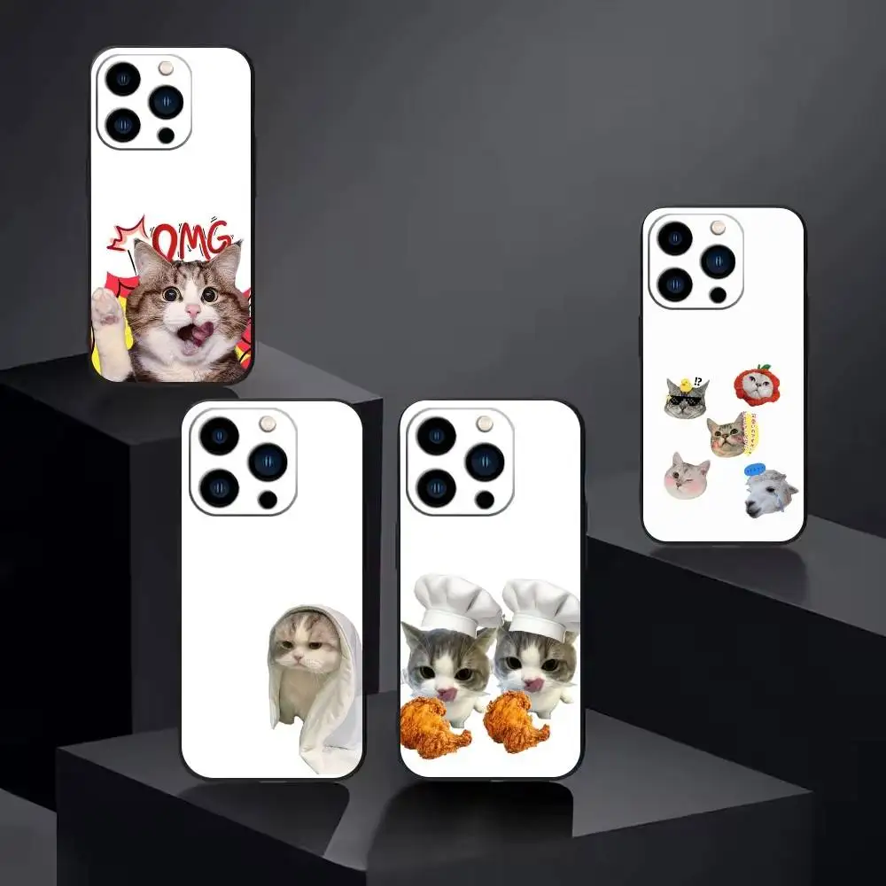 Goofy Silly Cats Big eyes Phone Case For iPhone17,16,15,14,13,12 Plus,Max Soft Silicone Black Cover
Goofy Silly Cats Big eyes Phone Case For iPhone17,16,15,14,13,12 Plus,Max Soft Silicone Black Cover