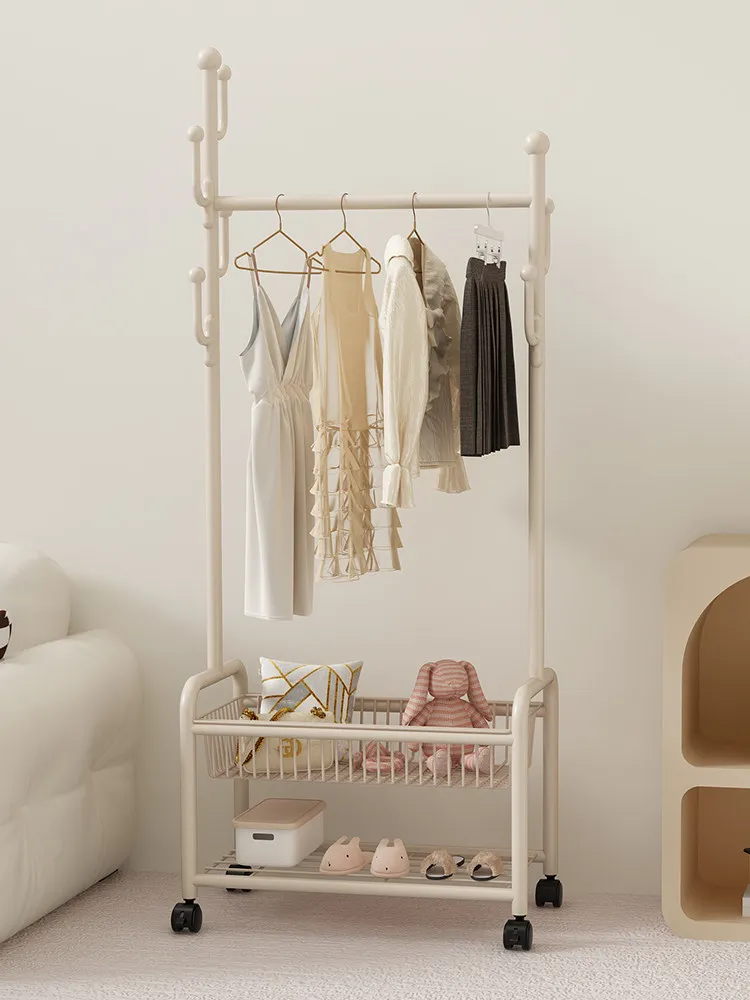 Hanging hanger floor-to-ceiling bedroom simple removable indoor clothes storage rack household balcony
Hanging hanger floor-to-ceiling bedroom simple removable indoor clothes storage rack household balcony