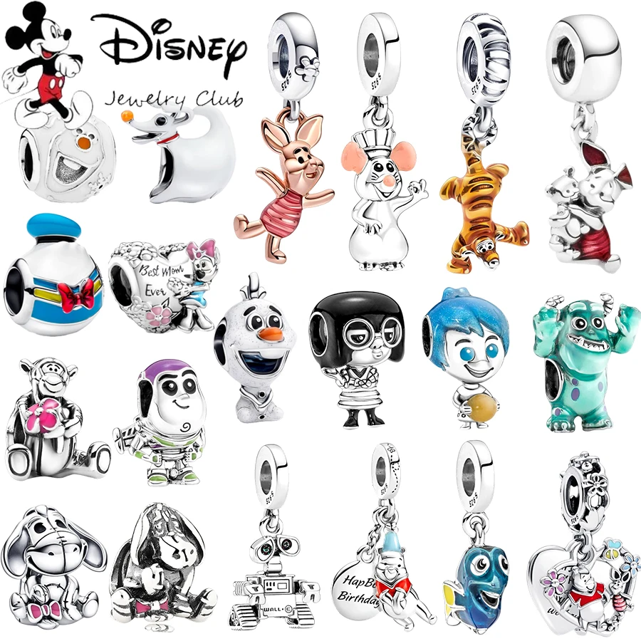 MINISO новый DIY Fine Making Винни-Пух анимированная серия висячие подвески из бисера подходят оригинальный серебряный браслет 925, женские ювелирные изделия, подарок
MINISO новый DIY Fine Making Винни-Пух анимированная серия висячие подвески из бисера подходят оригинальный серебряный браслет 925, женские ювелирные изделия, подарок