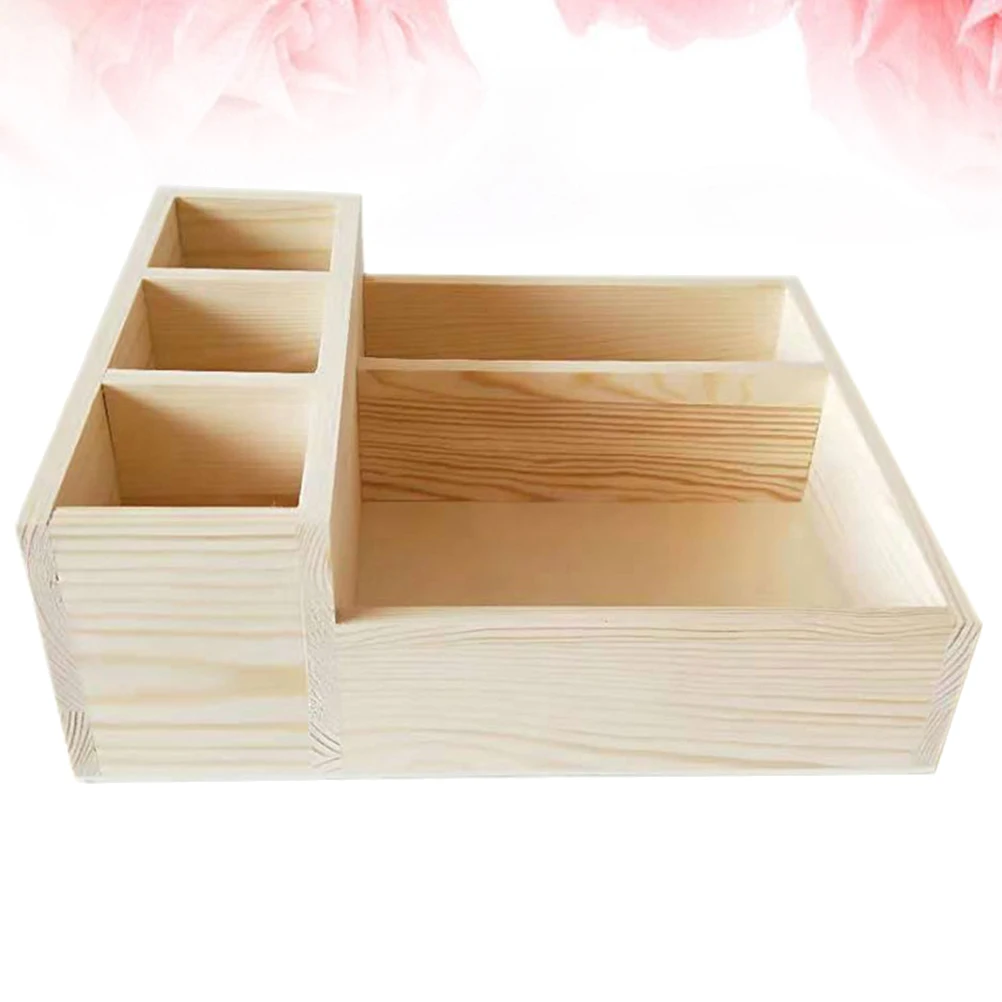 Solid Wood Box Desktop Organizer with Large Capacity for Pens Scissors Remote Control Cell Phone Note Paper Name Cards Wooden
Solid Wood Box Desktop Organizer with Large Capacity for Pens Scissors Remote Control Cell Phone Note Paper Name Cards Wooden