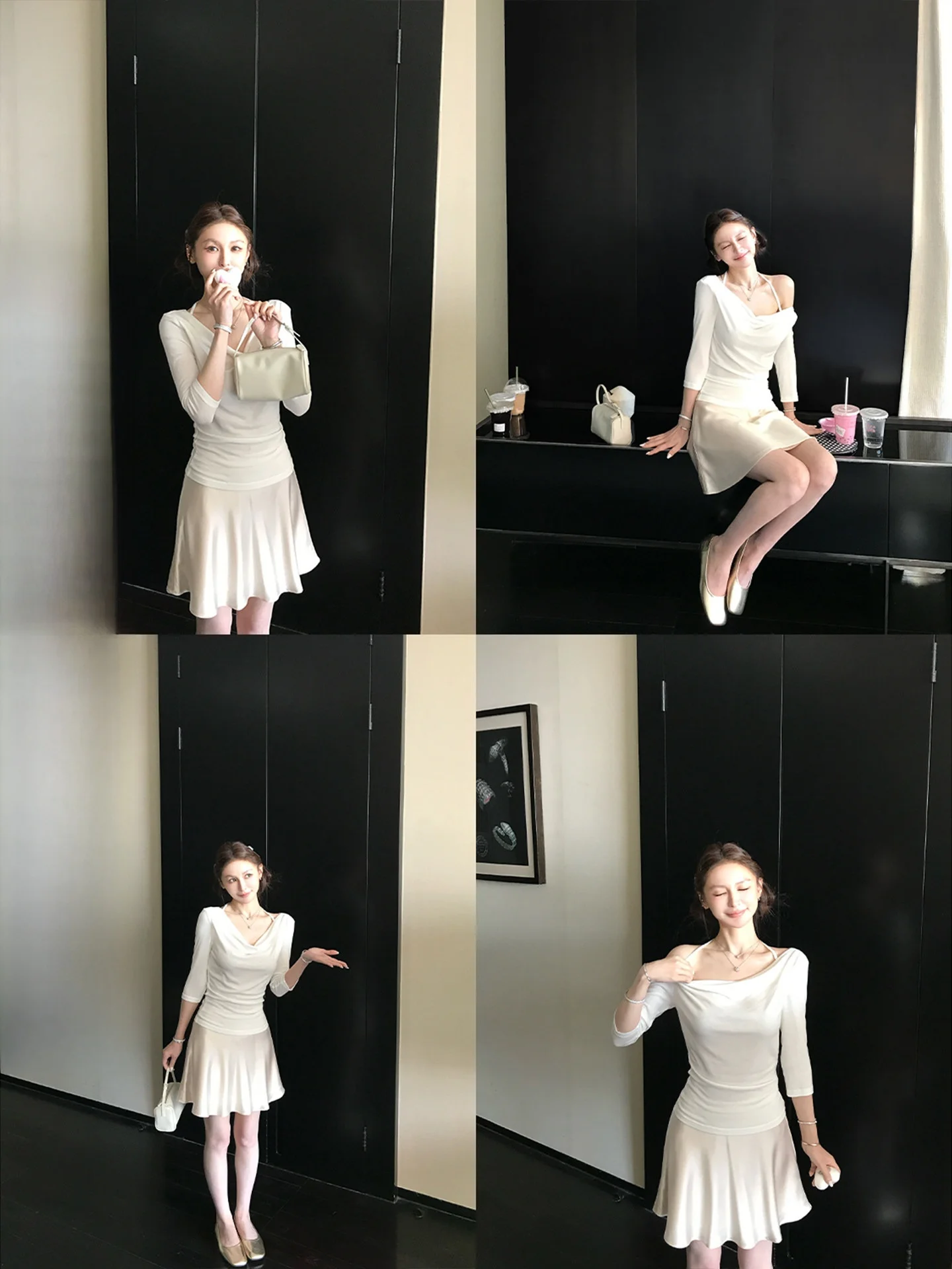 Skk Store Crush Sensitive Sister Smooth Acetate Slant Cut Drapey Half Skirt Women Summer A-Line Skirt Simple Style Midi Skirt
Skk Store Crush Sensitive Sister Smooth Acetate Slant Cut Drapey Half Skirt Women Summer A-Line Skirt Simple Style Midi Skirt