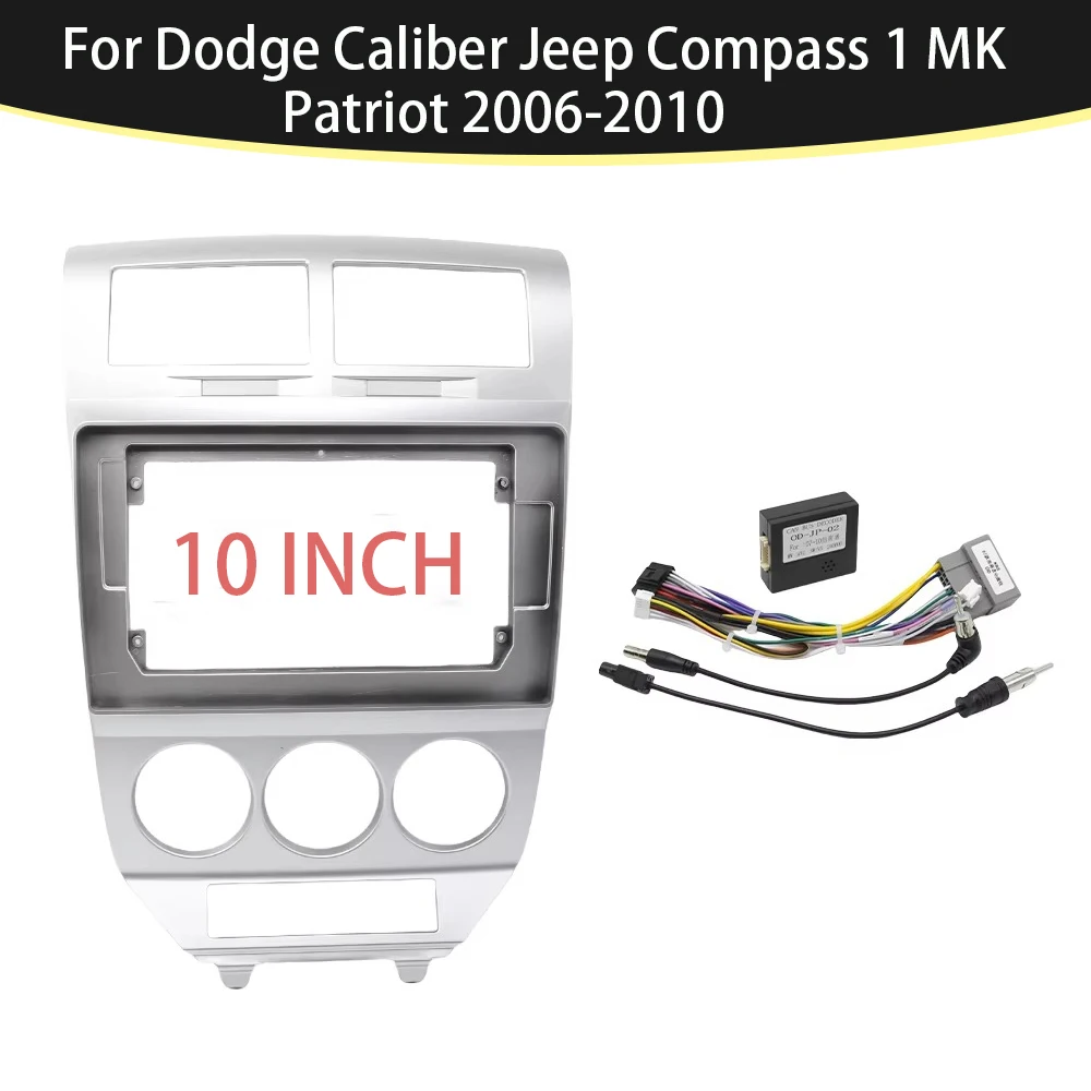 10-дюймовая Автомобильная рамка, адаптер Canbus для Dodge Caliber Jeep Compass 1 MK Patriot Android
10-дюймовая Автомобильная рамка, адаптер Canbus для Dodge Caliber Jeep Compass 1 MK Patriot Android