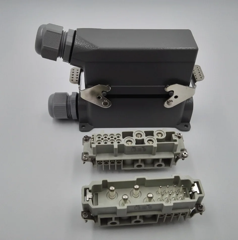 Rectangular aviation plug heavy-duty industrial waterproof connector heavy-duty connector HDC-HK-004/8
Rectangular aviation plug heavy-duty industrial waterproof connector heavy-duty connector HDC-HK-004/8