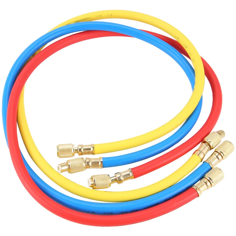 Manifold Gauge Set, 3 Way AC Diagnostic Manifold Gauge Set For R410A/R22/R134A/R404A Refrigerant,Automotive AC Manifold-A99D
Manifold Gauge Set, 3 Way AC Diagnostic Manifold Gauge Set For R410A/R22/R134A/R404A Refrigerant,Automotive AC Manifold-A99D