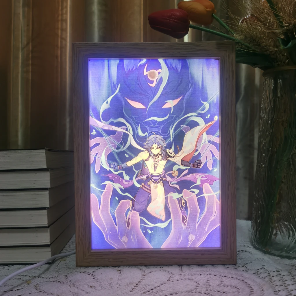 Hot VALORANT Anime Led Photo Frame Lamp Xiao Genshin Impact Wanderer Art Painting Design Night Light Home Deco Kid Room Gift
Hot VALORANT Anime Led Photo Frame Lamp Xiao Genshin Impact Wanderer Art Painting Design Night Light Home Deco Kid Room Gift