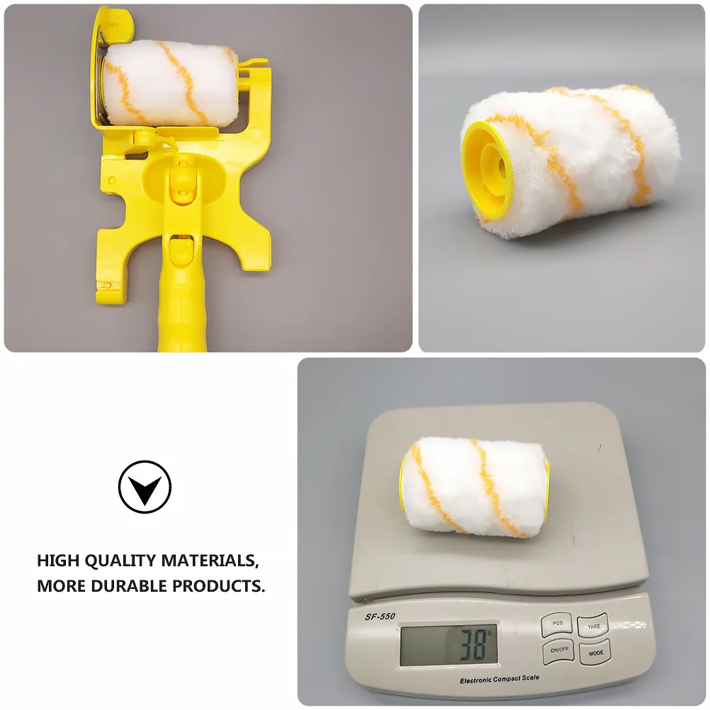 Латексный валик для краски, сменные насадки для кистей, легкий инструмент для окраски стен для домашнего ремонта, инструмент для кромки краски
Латексный валик для краски, сменные насадки для кистей, легкий инструмент для окраски стен для домашнего ремонта, инструмент для кромки краски