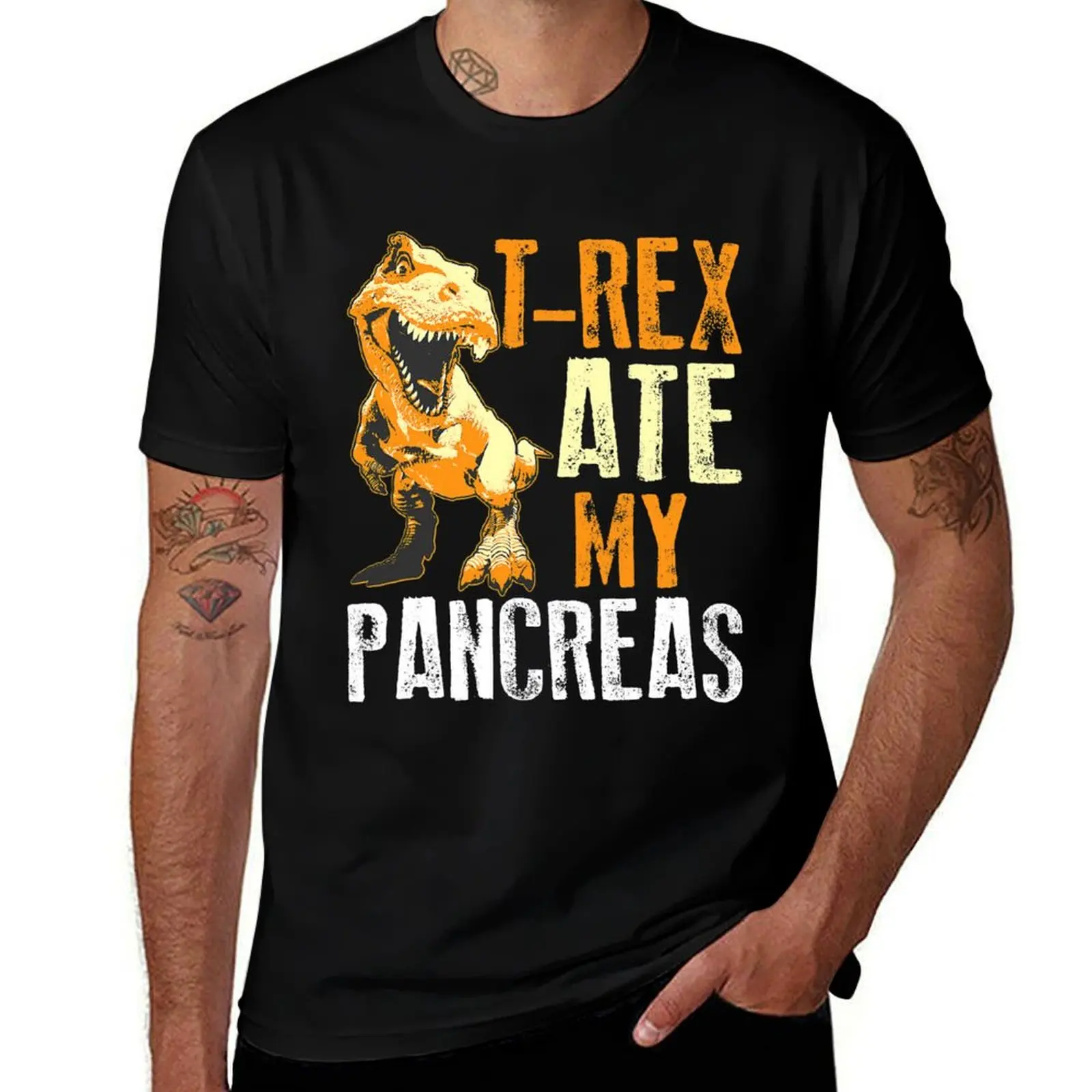 T-Rex Ate My Pancreas Diabetes T-Shirt t shirt man plain t shirt man casual t shirts for man graphic funny T-shirt
T-Rex Ate My Pancreas Diabetes T-Shirt t shirt man plain t shirt man casual t shirts for man graphic funny T-shirt