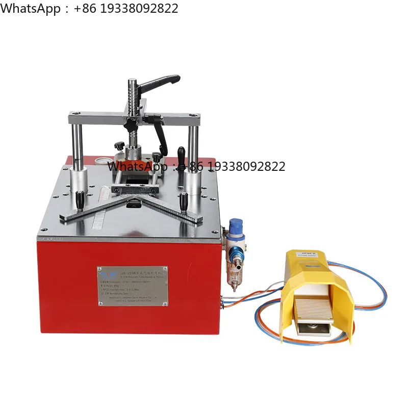 Best Price Nail Machine Suitable for Various Materials Ps Wood Mdf Pneumatic Nailing Machine Frame Jointing Machine
Best Price Nail Machine Suitable for Various Materials Ps Wood Mdf Pneumatic Nailing Machine Frame Jointing Machine