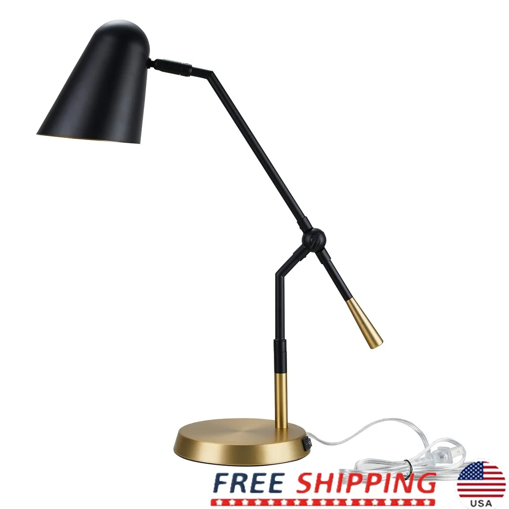 Modern Adjustable Desk Lamp with Angled Shade Colorblock Design 180 Degree Rotation Home Office Lighting
Modern Adjustable Desk Lamp with Angled Shade Colorblock Design 180 Degree Rotation Home Office Lighting