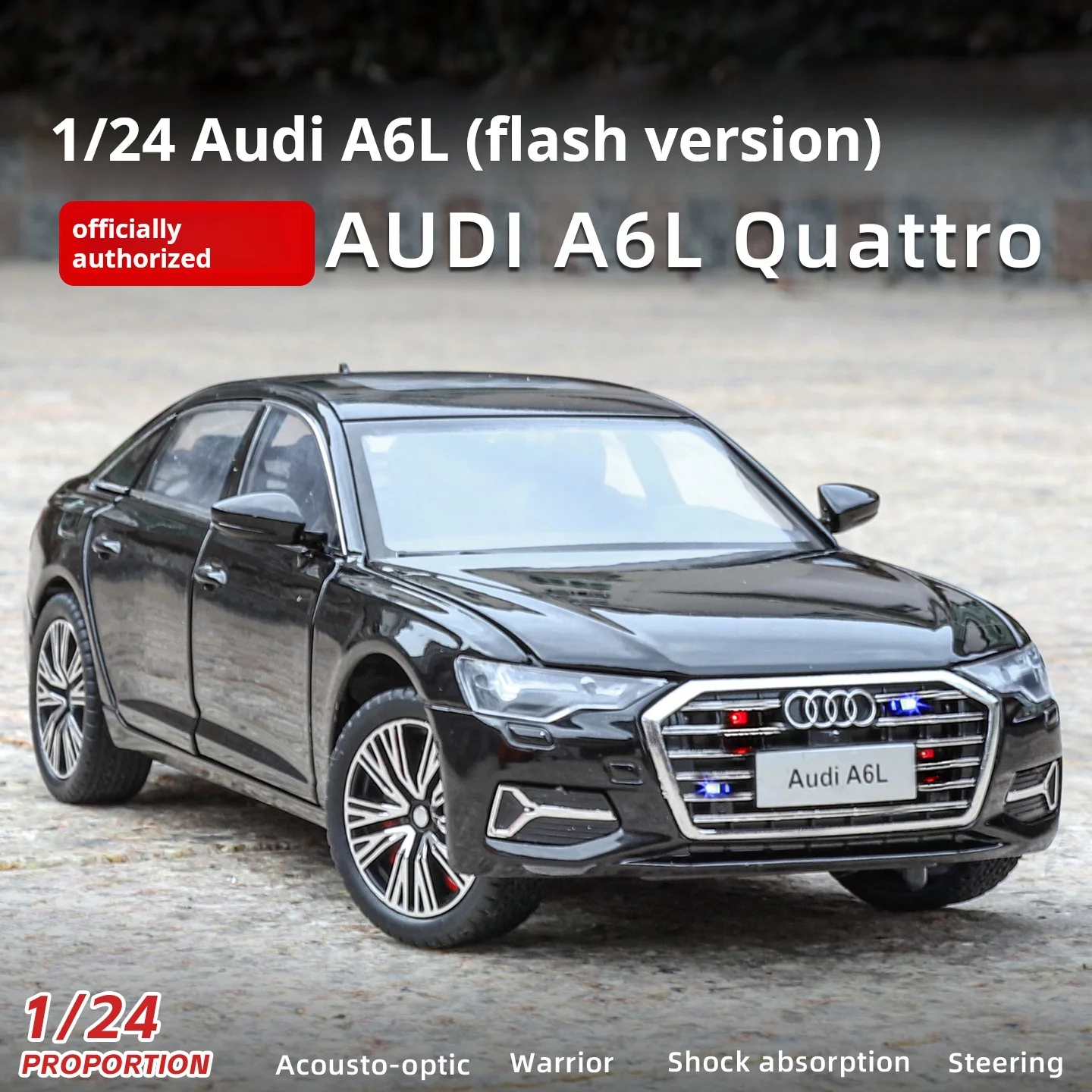 Машинка-модель Audi A6L Flash Edition 1:24, седан, литая из сплава, с функцией отката, коллекционная, подарок для детей, украшение
Машинка-модель Audi A6L Flash Edition 1:24, седан, литая из сплава, с функцией отката, коллекционная, подарок для детей, украшение