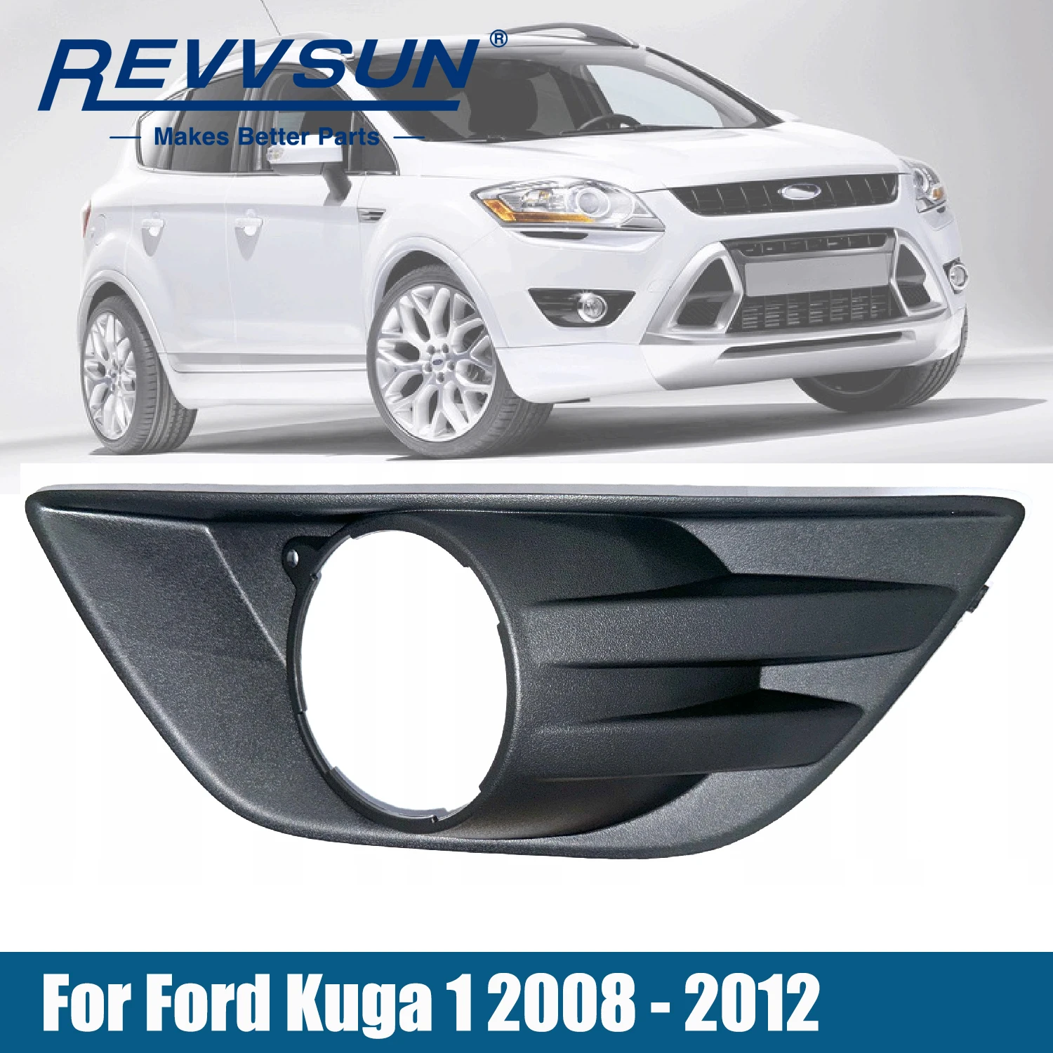 Нижняя решетка переднего бампера левая (LH) для Ford Kuga Mk1 2008-2012, замена, 1494290, накладка вокруг противотуманной фары, черная
Нижняя решетка переднего бампера левая (LH) для Ford Kuga Mk1 2008-2012, замена, 1494290, накладка вокруг противотуманной фары, черная