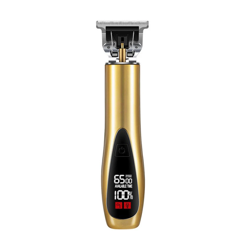 T-Shape Blade Hair Clipper For Bald Head Hair Trimmer Lightweight USB Rechargeable Hair Cutting Tools LCD Display
T-Shape Blade Hair Clipper For Bald Head Hair Trimmer Lightweight USB Rechargeable Hair Cutting Tools LCD Display