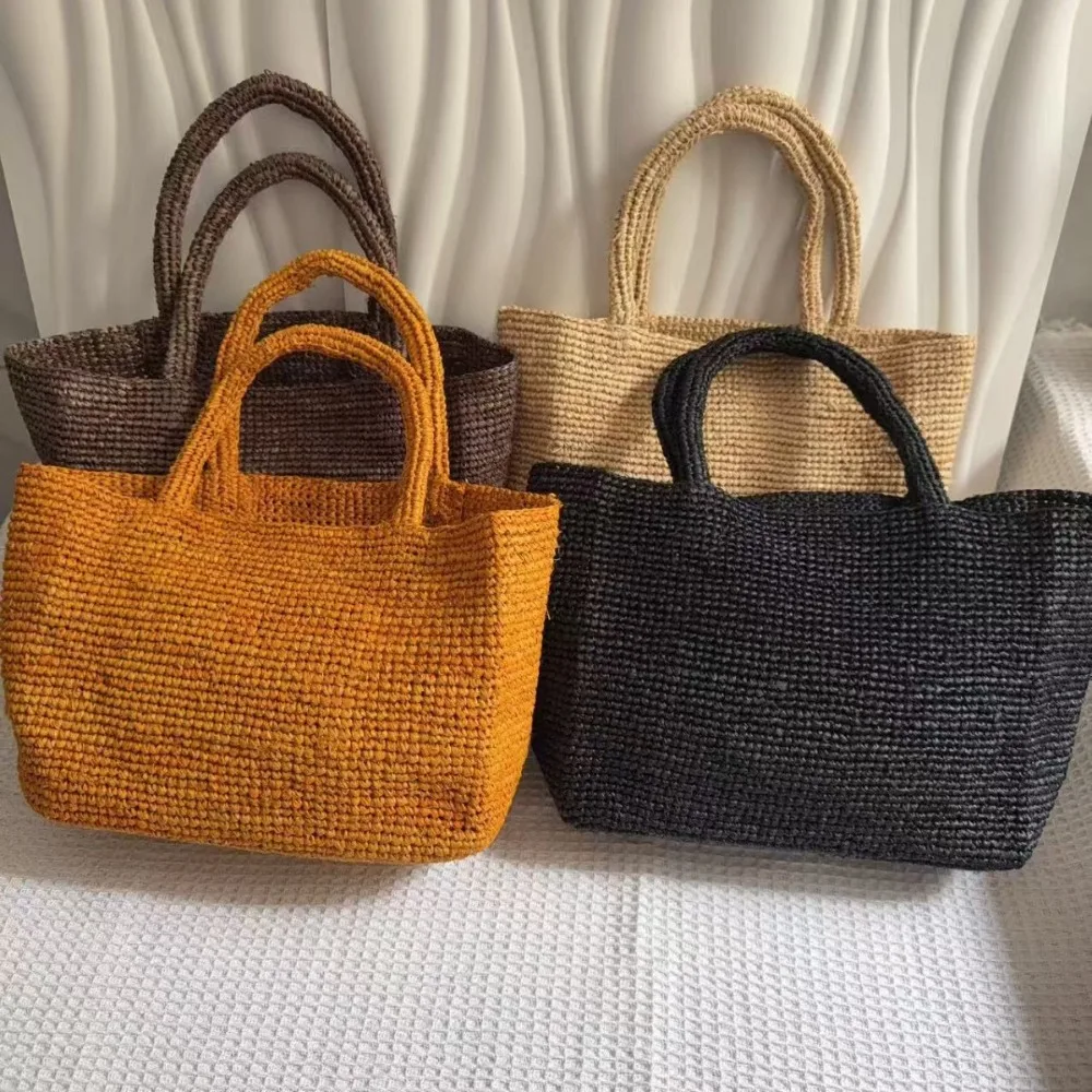Lafite Woven Tote Refreshing Ladies Summer Pastoral Versatile Bucket Straw Bag Texture Unique Fashion Casual Daily Niche Design
Lafite Woven Tote Refreshing Ladies Summer Pastoral Versatile Bucket Straw Bag Texture Unique Fashion Casual Daily Niche Design