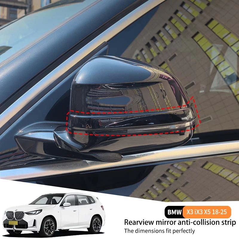 For BMW X3 iX3 X5 2018-2025 Car Rearview Mirror Anti-collision Strip ABS Decorate Protective Stickers Cratch Wear resistant
For BMW X3 iX3 X5 2018-2025 Car Rearview Mirror Anti-collision Strip ABS Decorate Protective Stickers Cratch Wear resistant