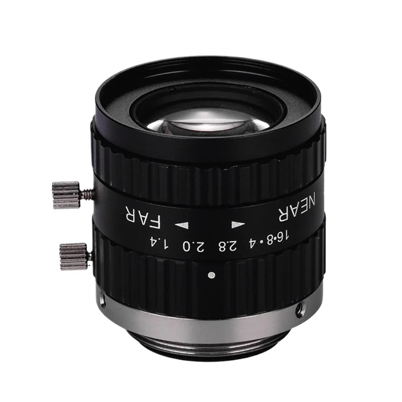 High-definition industrial lens 12mm large target surface 2/3C interface 5 megapixel industrial camera fixed focus detection
High-definition industrial lens 12mm large target surface 2/3C interface 5 megapixel industrial camera fixed focus detection
